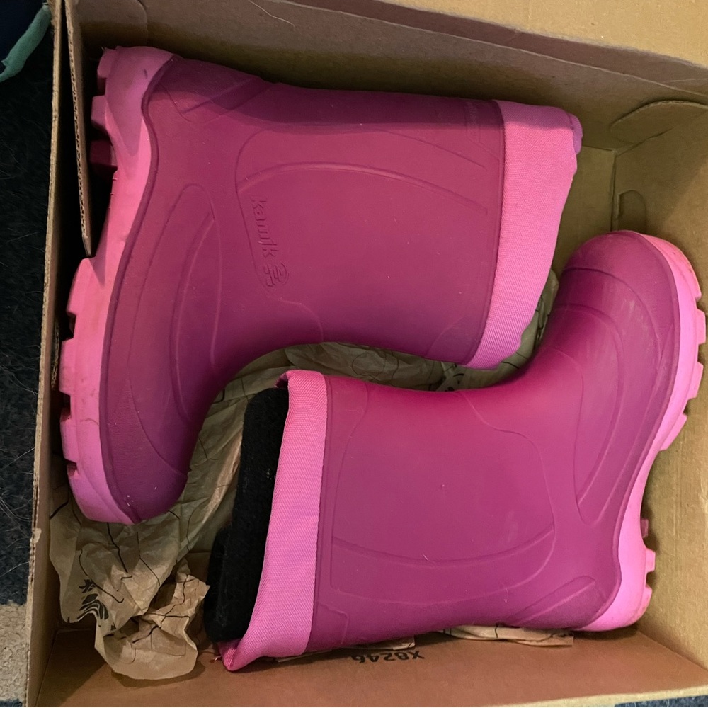 Kamik snowbuster kids boots